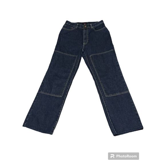 30x32 Tommy Hilfiger Blue Carpenter Jeans Navy Workwear Logo